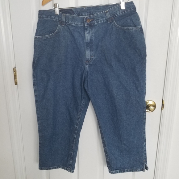 Riders Women's Blue Denim Jeans  Size 18M - Picture 1 of 15
